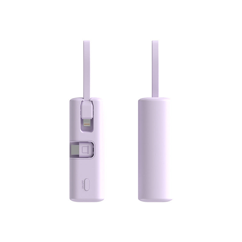 Baterie Externă 20000 mAh cu Cablu Integrat și Încărcare Rapidă pentru iPhone și Dispozitive Mobile 3