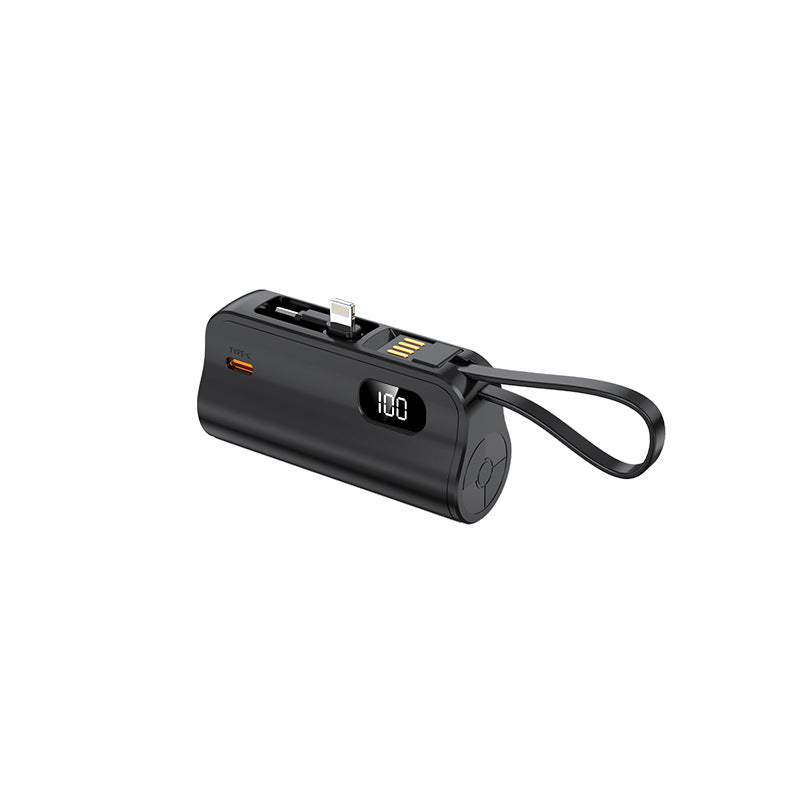 Baterie Externă 20000 mAh cu Cabluri Integrate și Display LED pentru Smartphone și Tabletă 2