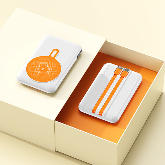 Baterie Externă 20000 mAh cu Încărcare Rapidă și Wireless pentru iPhone 0