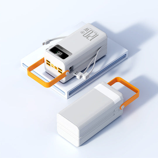 Baterie Externă 50000 mAh cu Afișaj LCD și Multiple Porturi USB pentru Smartphone-uri și Tablete 0
