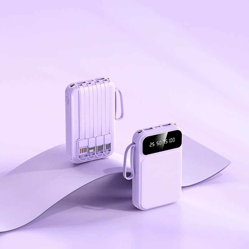 Baterie Externă Compactă cu Multiple Porturi USB pentru Încărcare Rapidă 9