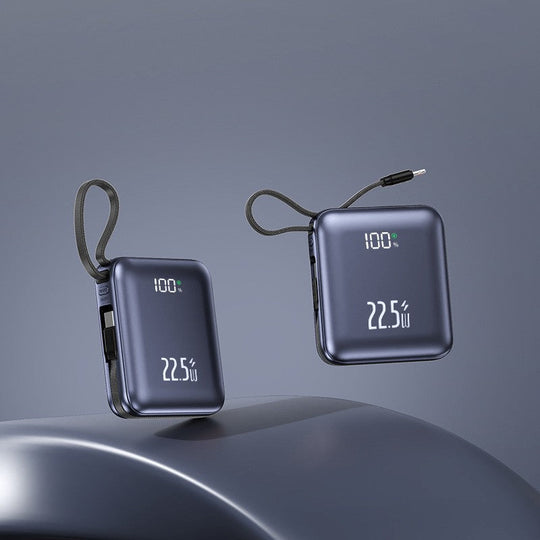 Baterie Externă Portabilă 10000 mAh cu Display LCD pentru iPhone și Android 0