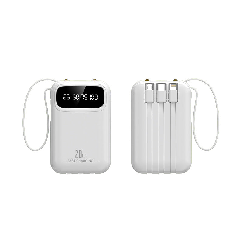 Baterie Externă Portabilă cu Încărcare Rapidă și Multiple Porturi USB 2