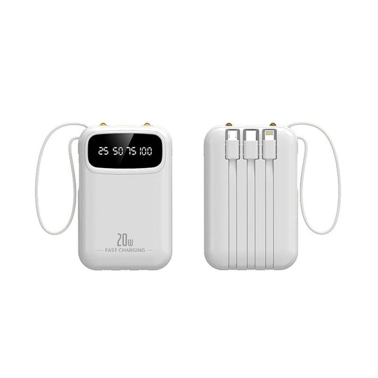 Baterie Externă Portabilă cu Încărcare Rapidă și Multiple Porturi USB 2