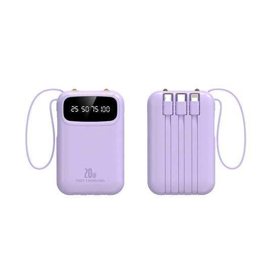 Baterie Externă Portabilă cu Încărcare Rapidă și Multiple Porturi USB 3