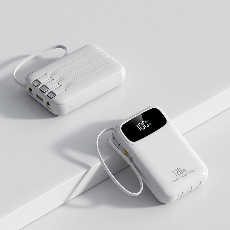 Baterie Externă Portabilă cu Încărcare Rapidă și Multiple Porturi USB 5