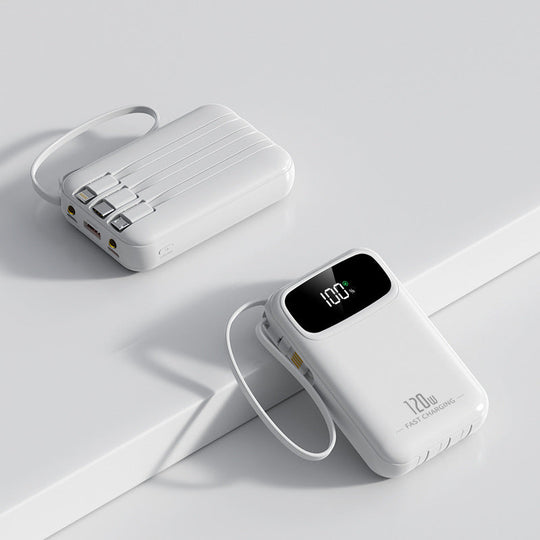 Baterie Externă Portabilă cu Încărcare Rapidă și Multiple Porturi USB 5