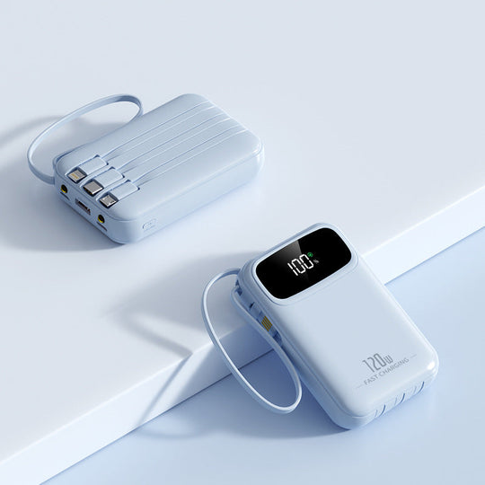 Baterie Externă Portabilă cu Încărcare Rapidă și Multiple Porturi USB 8