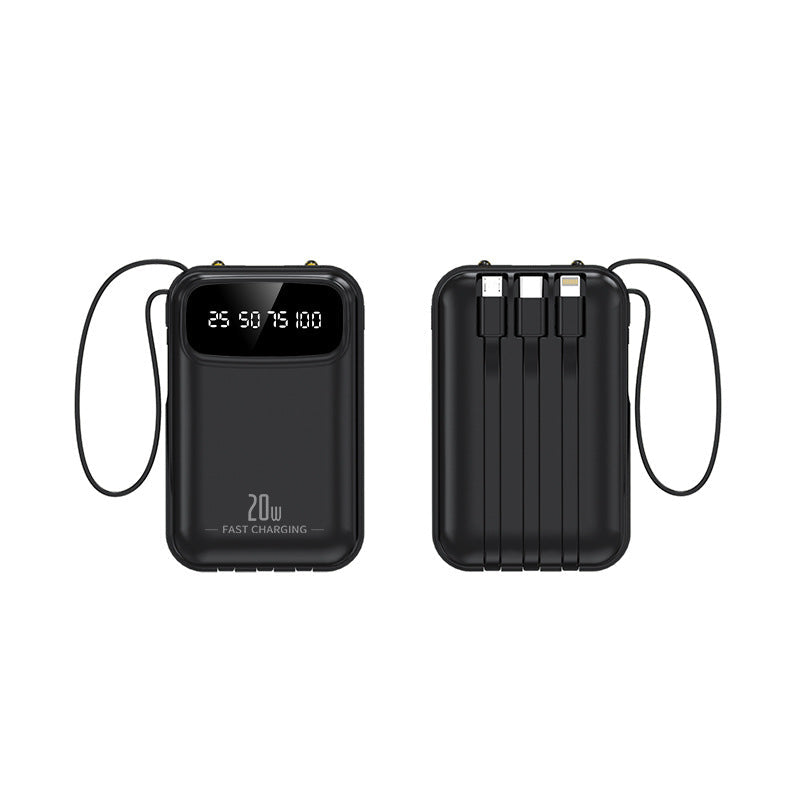 Baterie Externă Portabilă cu Încărcare Rapidă și Multiple Porturi USB 9