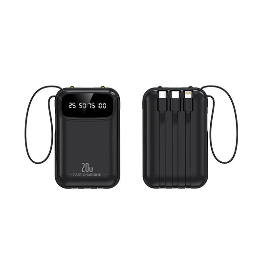 Baterie Externă Portabilă cu Încărcare Rapidă și Multiple Porturi USB 9