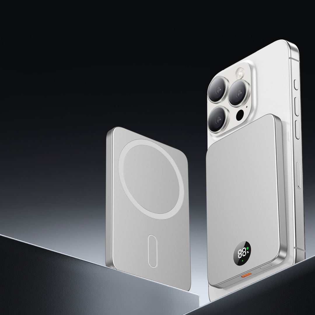 Baterie Externă Wireless Magnetică Portabilă pentru Smartphone-uri și iPhone 3