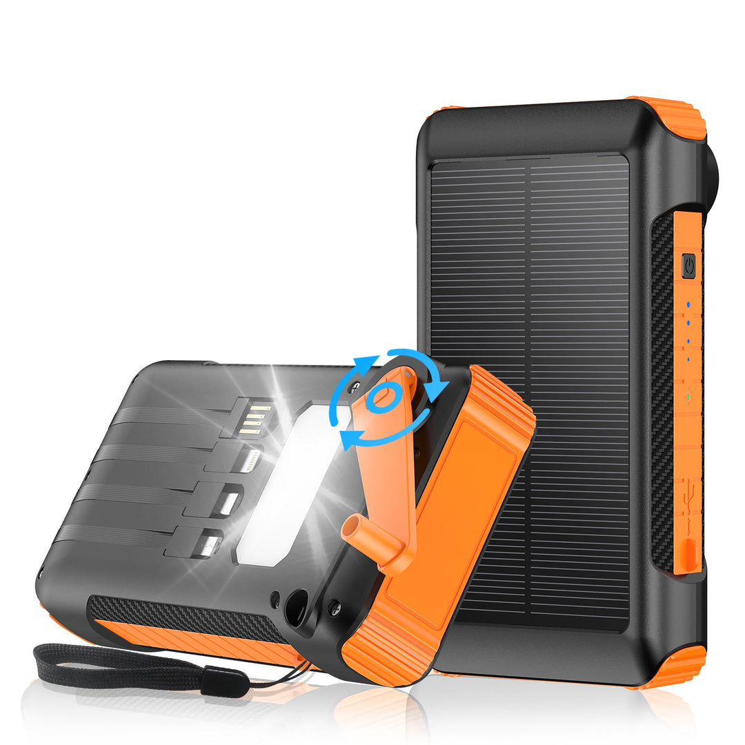 Baterie Portabilă Solară cu LED și Busolă pentru Bărbați 6