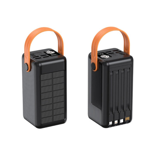 Baterie solară portabilă cu multiple porturi USB pentru încărcare simultană 1
