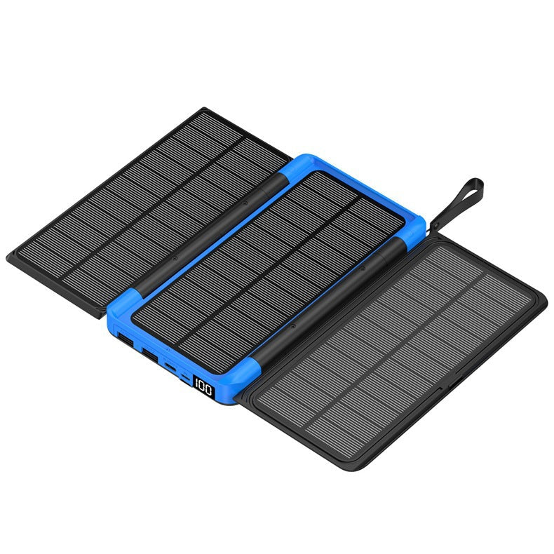 Baterie solară portabilă multifuncțională pentru încărcare dispozitive 3