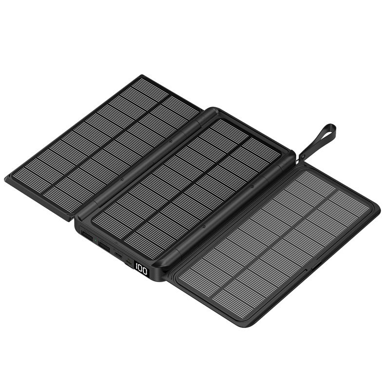 Baterie solară portabilă multifuncțională pentru încărcare dispozitive 5