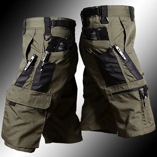 Bermudă pentru bărbați cu design camuflaj 4