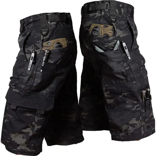 Bermudă pentru bărbați cu design camuflaj 5