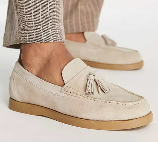 Heren Loafers Klassiek Kunstleer Zwart Instapschoenen 2