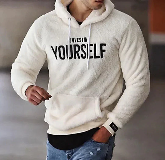 Variant image for Hoodies Mænd Casual Blødt 100% Bomuld-33