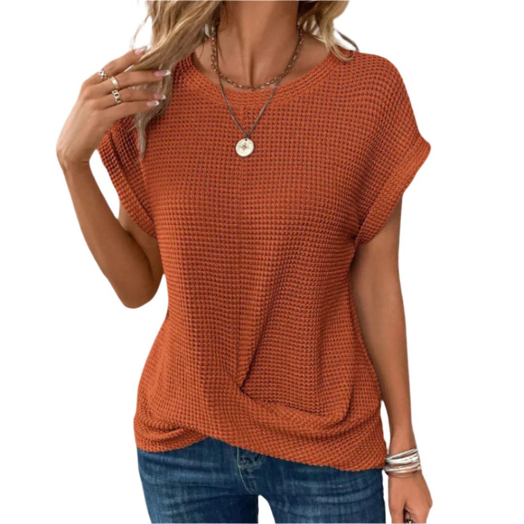 Blouse Décontractée Femme en Tissu Doux 0
