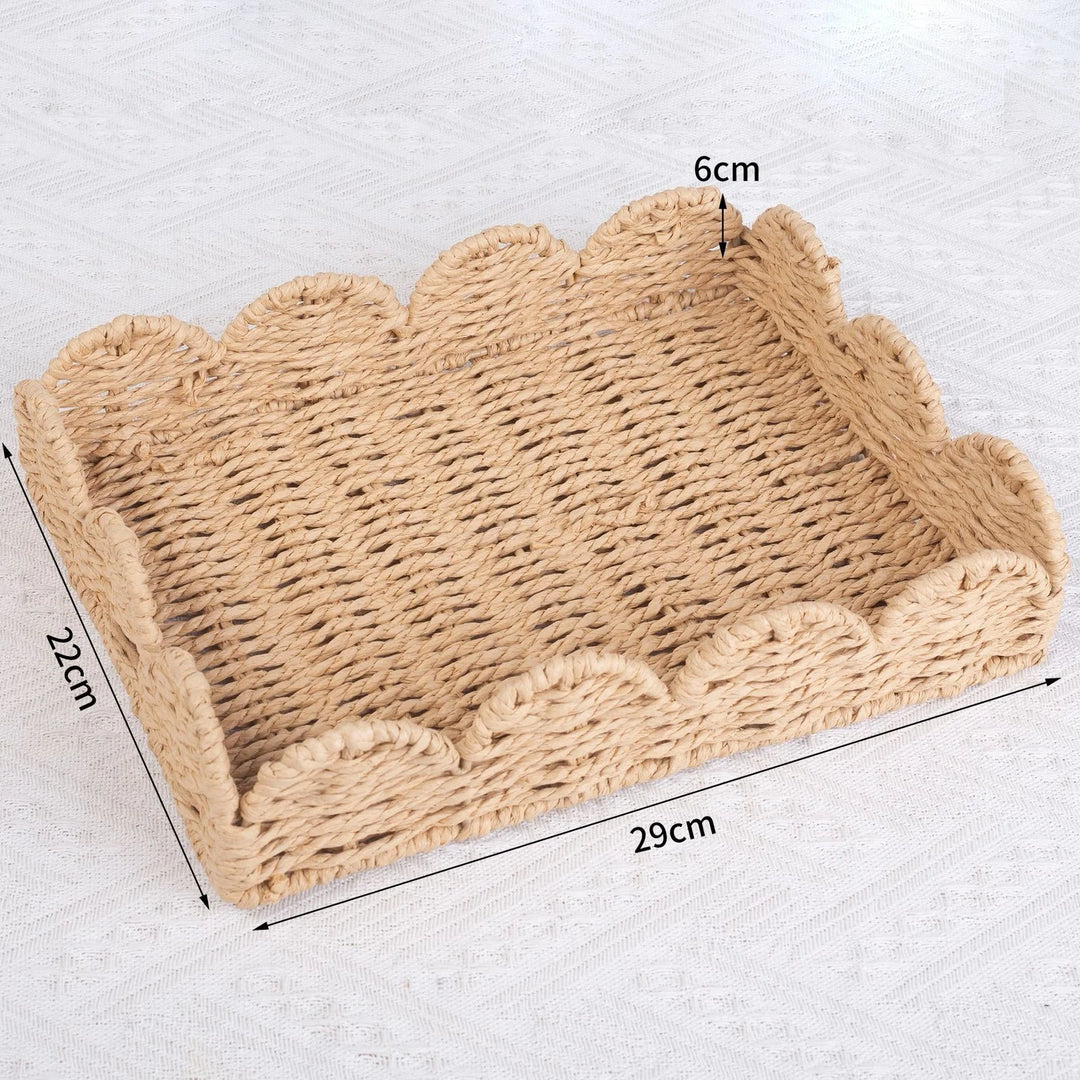 Bol Decorativ Țesut cu Design Sophisticat pentru Acasă 6