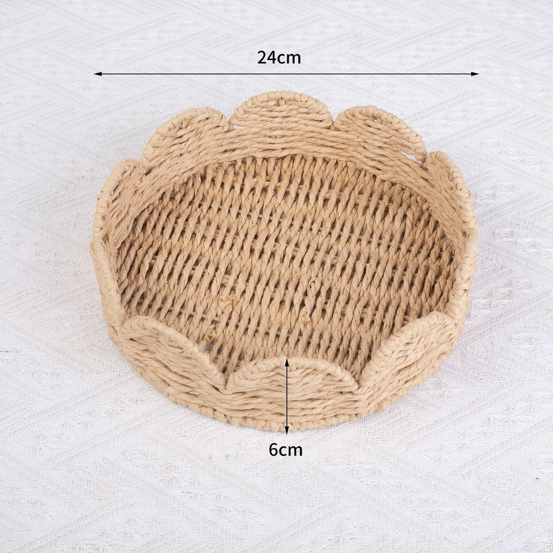 Bol Decorativ Țesut cu Design Sophisticat pentru Acasă 7