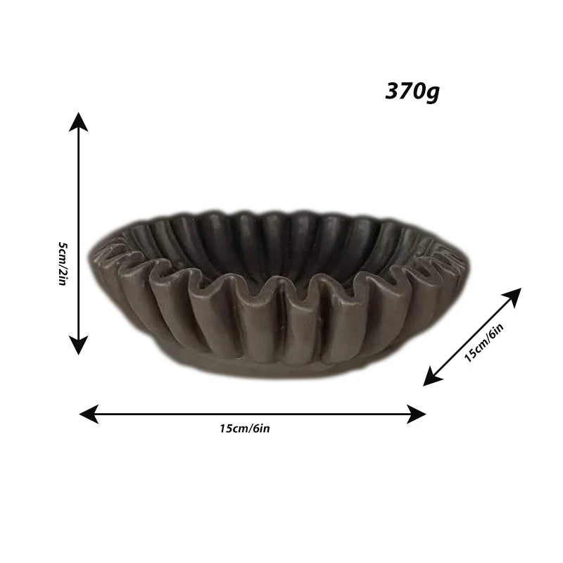 Bol de servire cu design ondulat pentru femei 6
