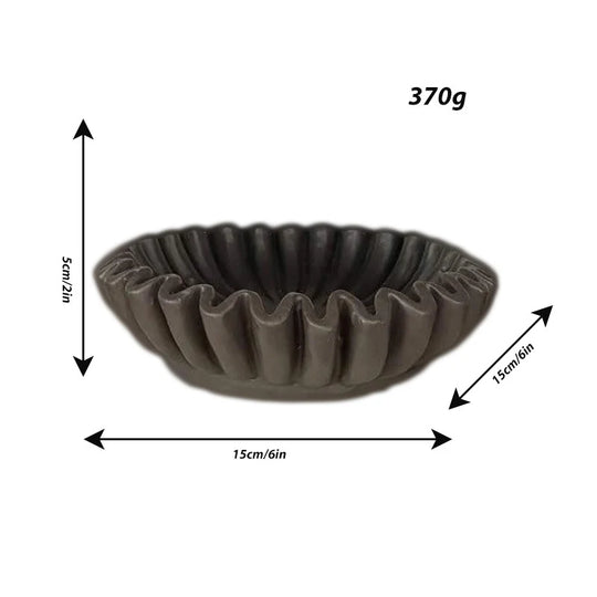 Bol de servire cu design ondulat pentru femei 6