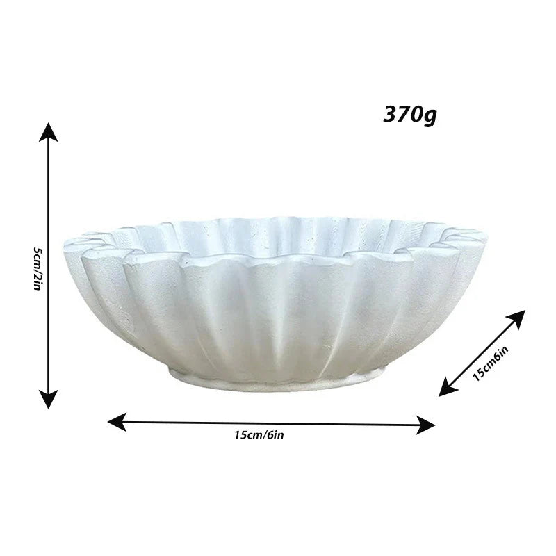 Bol de servire cu design ondulat pentru femei 7