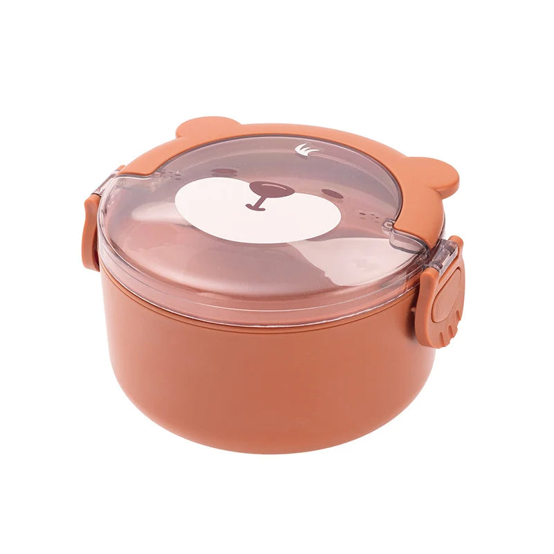 Bol pentru Depozitarea Alimentelor cu Design Tematic Animal Ursuleț 8
