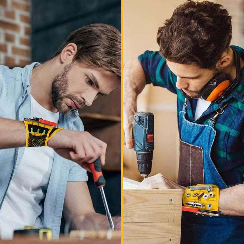 Brățară Magnetică Cu Magneți Puternici Pentru Cuie Și Burghie