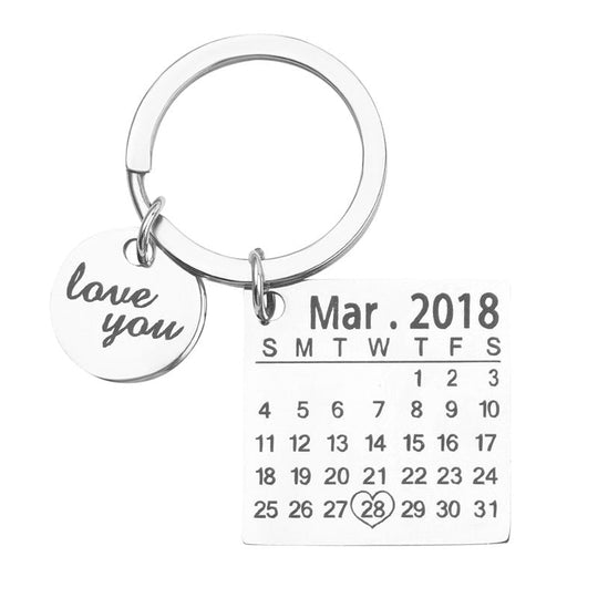 Breloc Cu Calendar Personalizat