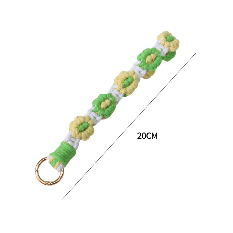 Breloc Unisex cu Design Floral Modern 0