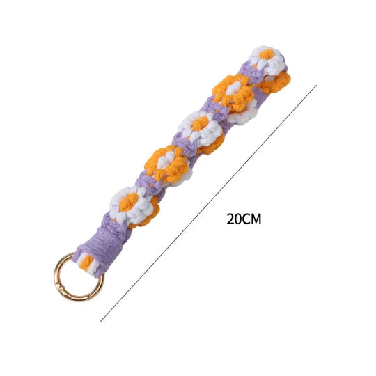 Breloc Unisex cu Design Floral Modern 10