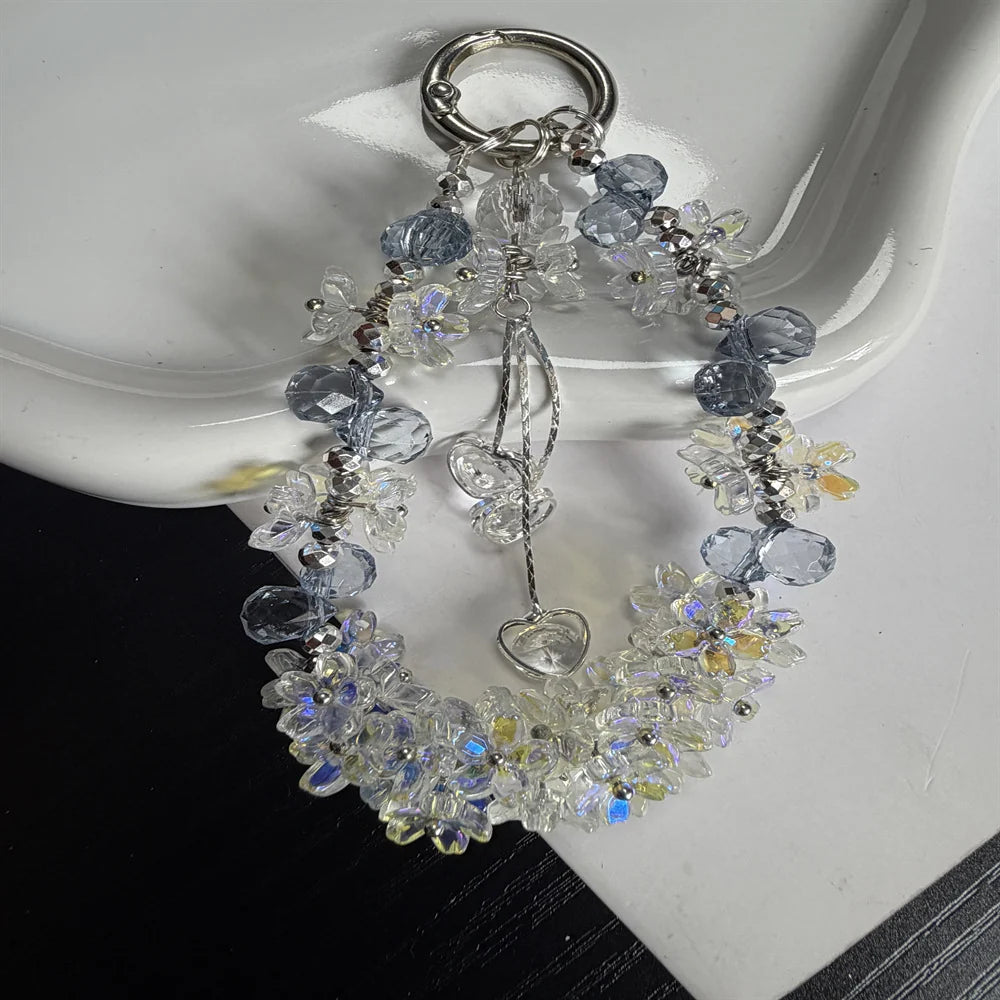 Breloc cu Pandantiv Floral pentru Femei Accesoriu Chic 1