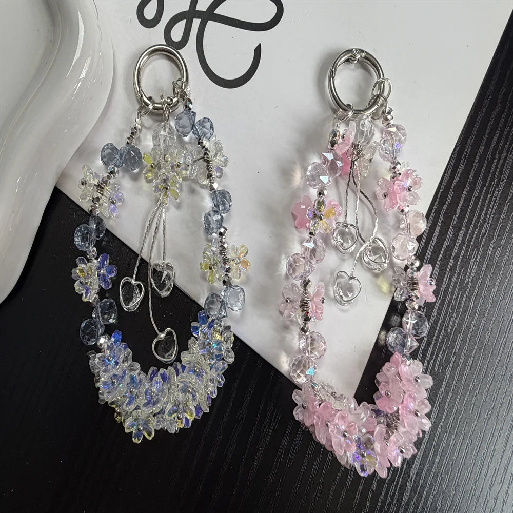 Breloc cu Pandantiv Floral pentru Femei Accesoriu Chic 2