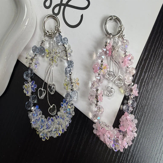 Breloc cu Pandantiv Floral pentru Femei Accesoriu Chic 2