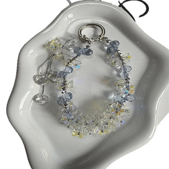 Breloc cu Pandantiv Floral pentru Femei Accesoriu Chic 4