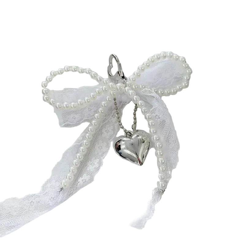 Breloc cu pandantiv inimă pentru femei accesoriu stilat 0