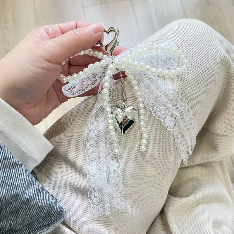 Breloc cu pandantiv inimă pentru femei accesoriu stilat 2