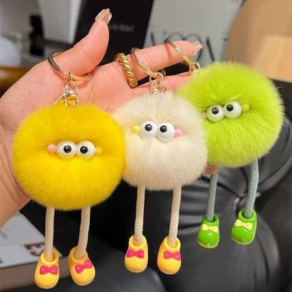 Breloc de pluș cu design jucăuș și picioare 0