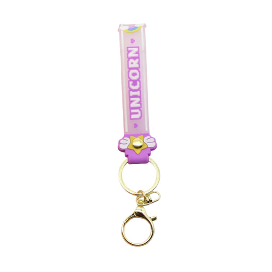 Breloc unisex cu design unicorn jucăuș și practic 0