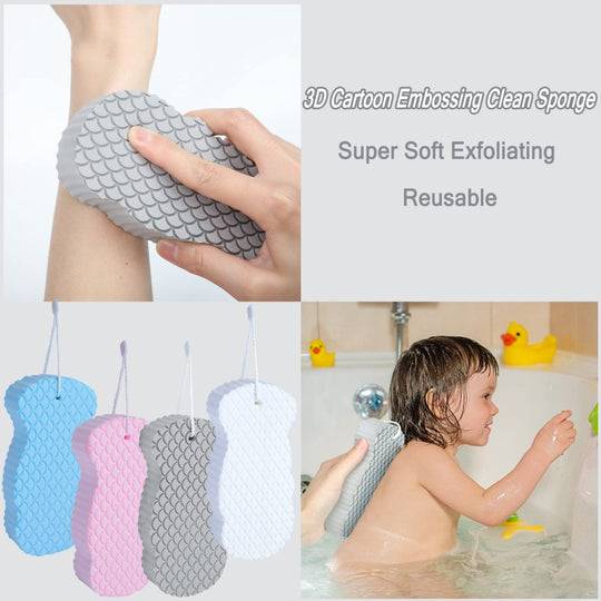 Burete de Baie Exfoliant Ultra-Moale pentru Întreaga Familie 5