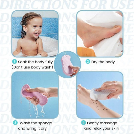 Burete de Baie Exfoliant Ultra-Moale pentru Întreaga Familie 6