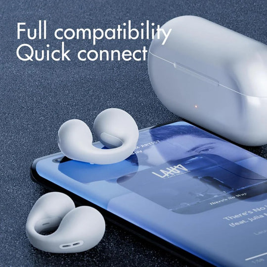 Căști Wireless cu Conducție Osoasă și Design Open-Ear pentru Bărbați și Femei 7