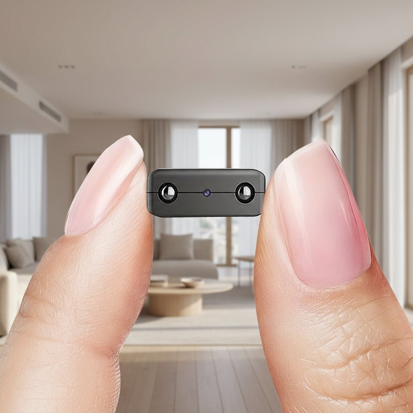 Cameră de Supraveghere Full HD Mini cu Viziune Nocturnă și Detectare a Mișcării pentru Exterior 0