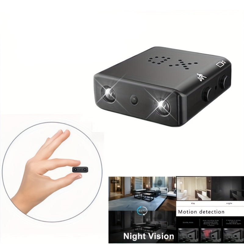 Cameră de Supraveghere Full HD Mini cu Viziune Nocturnă și Detectare a Mișcării pentru Exterior 2