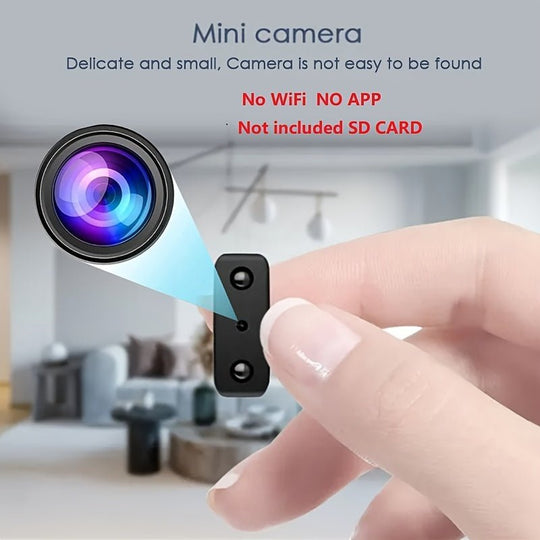 Cameră de Supraveghere Full HD Mini cu Viziune Nocturnă și Detectare a Mișcării pentru Exterior 6