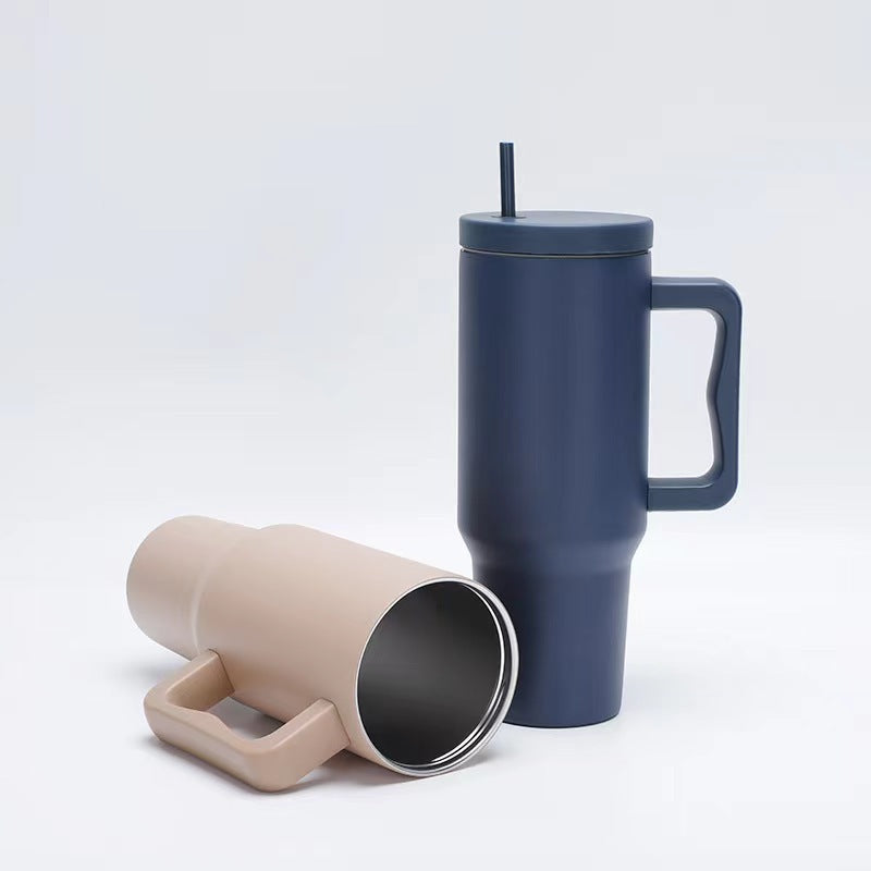 Cana Termică pentru Femei cu Mâner Ergonomic și Paie Integrată 3