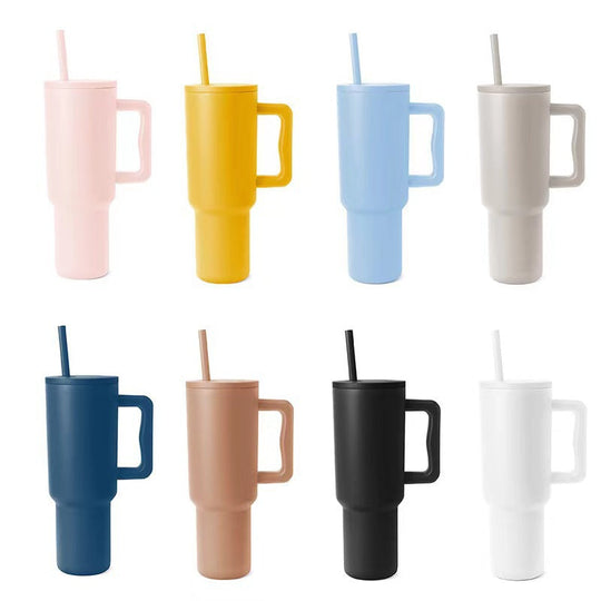 Cana Termică pentru Femei cu Mâner Ergonomic și Paie Integrată 4